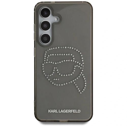 Kup Etui Karl Lagerfeld Rhinestones Karl Head Logo do Samsung Galaxy S25 černý - KLD21913 - {ean13} - Sklep Home Screen