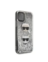 Kup Karl Lagerfeld Apple Tasche KLHCN65KCGLSL iPhone 11 Pro Max Hartschale silber/silber Glitter Karl&Choupette - KLD266SLV - {ean13} - Sklep Home Screen