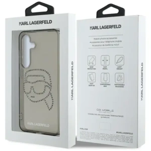 Buy Karl Lagerfeld Rhinestones Karl Head Logo Samsung Galaxy S25 black - KLD21913 - {ean13} - Home Screen Store Europe