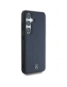 Kup Mercedes Piele cu Linii Debossate MagSafe Samsung Galaxy S25 albastru - MRS308 - {ean13} - Sklep Home Screen