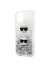Kup Karl Lagerfeld Apple Tasche KLHCN65KCGLSL iPhone 11 Pro Max Hartschale silber/silber Glitter Karl&Choupette - KLD266SLV - {ean13} - Sklep Home Screen