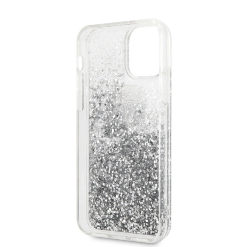 Kup Etui Karl Lagerfeld KLHCN65KCGLSL Apple iPhone 11 Pro Max hardcase argintiu/silver Glitter Karl&Choupette - KLD266SLV - {ean13} - Sklep Home Screen