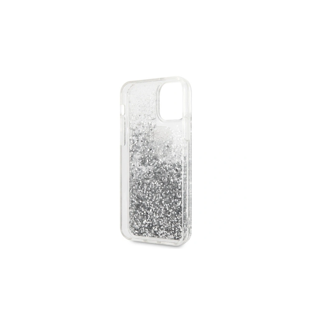 Etui Karl Lagerfeld KLHCN65KCGLSL Apple iPhone 11 Pro Max hardcase srebrny/silver Glitter Karl&Choupette