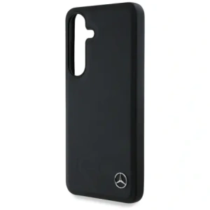 Kup Mercedes Piele Curbe Debosate Orizontale MagSafe Samsung Galaxy S25 negru - MRS312 - {ean13} - Sklep Home Screen
