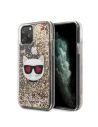 Etui Karl Lagerfeld KLHCN65LCGLGO Apple iPhone 11 Pro Max hardcase auriu/oro Glitter Choupette