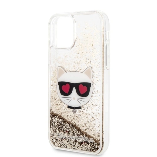 Kup Etui Karl Lagerfeld KLHCN65LCGLGO Apple iPhone 11 Pro Max hardcase auriu/oro Glitter Choupette - KLD267GLD - {ean13} - Sklep Home Screen