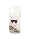 Kup Karl Lagerfeld Apple Tasche KLHCN65LCGLGO iPhone 11 Pro Max Hartschale gold/gold Glitter Choupette - KLD267GLD - {ean13} - Sklep Home Screen