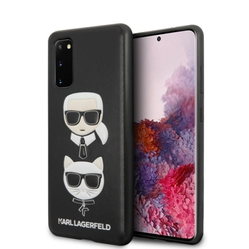 Kup Etui Karl Lagerfeld KLHCS62KICKC Samsung Galaxy S20 G980 hardcase černý/black Karl & Choupette - KLD268BLK - {ean13} - Sklep Home Screen