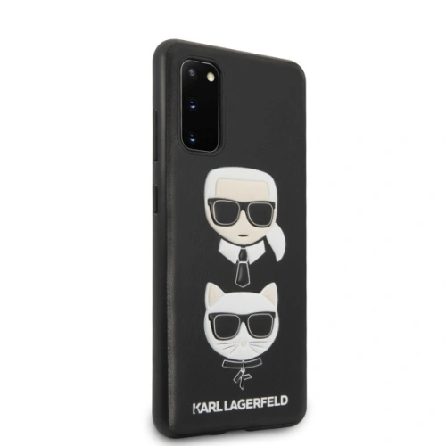 Kup Etui Karl Lagerfeld KLHCS62KICKC Samsung Galaxy S20 G980 hardcase černý/black Karl & Choupette - KLD268BLK - {ean13} - Sklep Home Screen