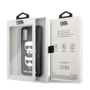 Kup Etui Karl Lagerfeld KLHCS62KICKC Samsung Galaxy S20 G980 keménytok fekete/black Karl & Choupette - KLD268BLK - {ean13} - Sklep Home Screen