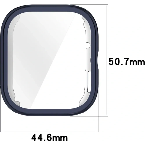 Kup Etui z osłoną ekranu Bizon Case Watch Felipe do Xiaomi Redmi Watch 5 niebieskie - BIZ8528 - {ean13} - Sklep Home Screen