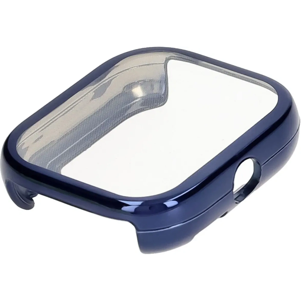 Etui z osłoną ekranu Bizon Case Watch Felipe do Xiaomi Redmi Watch 5 niebieskie