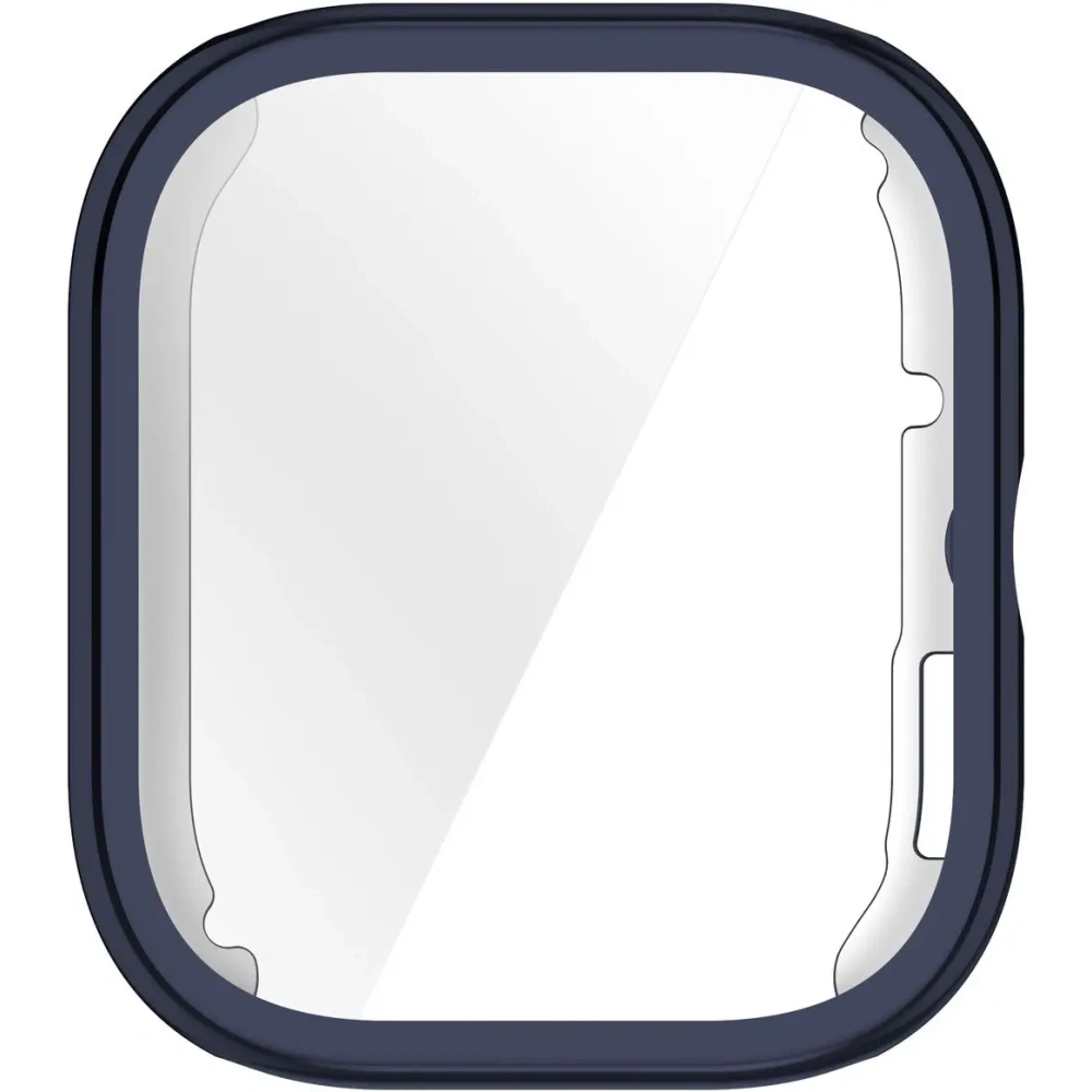 Etui z osłoną ekranu Bizon Case Watch Felipe do Xiaomi Redmi Watch 5 niebieskie