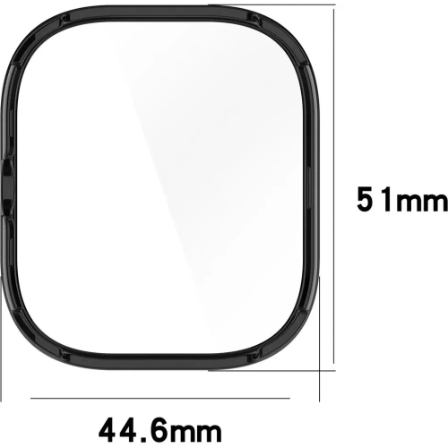 Kup Etui ze szkłem do zegarka Bizon Case+Glass Watch do Xiaomi Redmi Watch 5 czarne - BIZ8529 - {ean13} - Sklep Home Screen