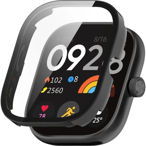 Kup Etui ze szkłem do zegarka Bizon Case+Glass Watch do Xiaomi Redmi Watch 5 czarne - BIZ8529 - {ean13} - Sklep Home Screen
