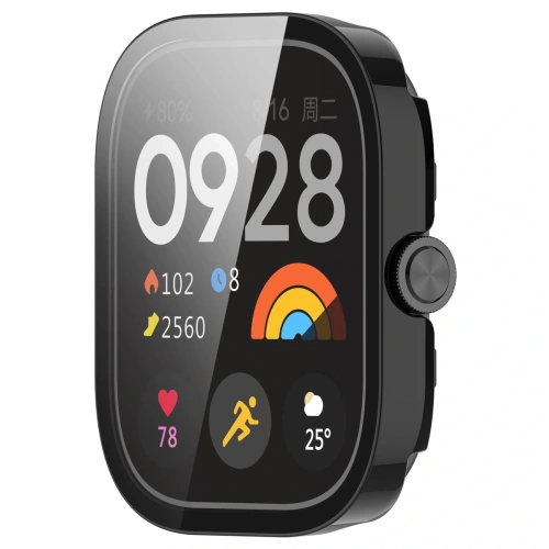 Kup Etui ze szkłem do zegarka Bizon Case+Glass Watch do Xiaomi Redmi Watch 5 czarne - BIZ8529 - {ean13} - Sklep Home Screen