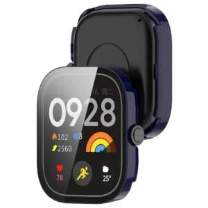 Buy Bizon Case+Glass Watch Xiaomi Redmi Watch 5 blue - BIZ8530 - {ean13} - Home Screen Store Europe