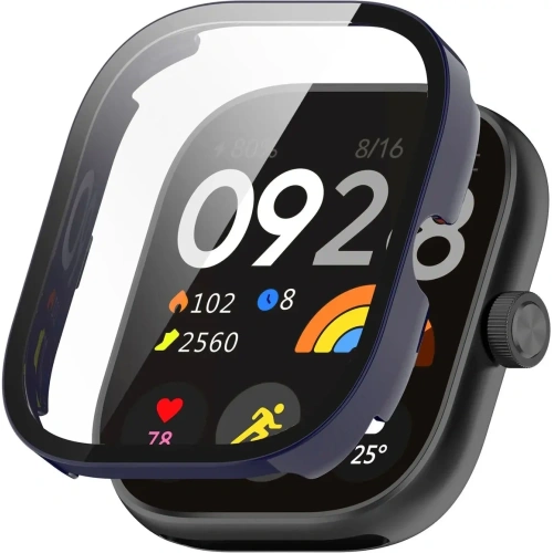 Kup Etui ze szkłem do zegarka Bizon Case+Glass Watch do Xiaomi Redmi Watch 5 niebieskie - BIZ8530 - {ean13} - Sklep Home Screen