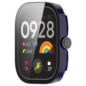 Kup Bizon Case+Glass Uhr Xiaomi Redmi Watch 5 blau - BIZ8530 - {ean13} - Sklep Home Screen