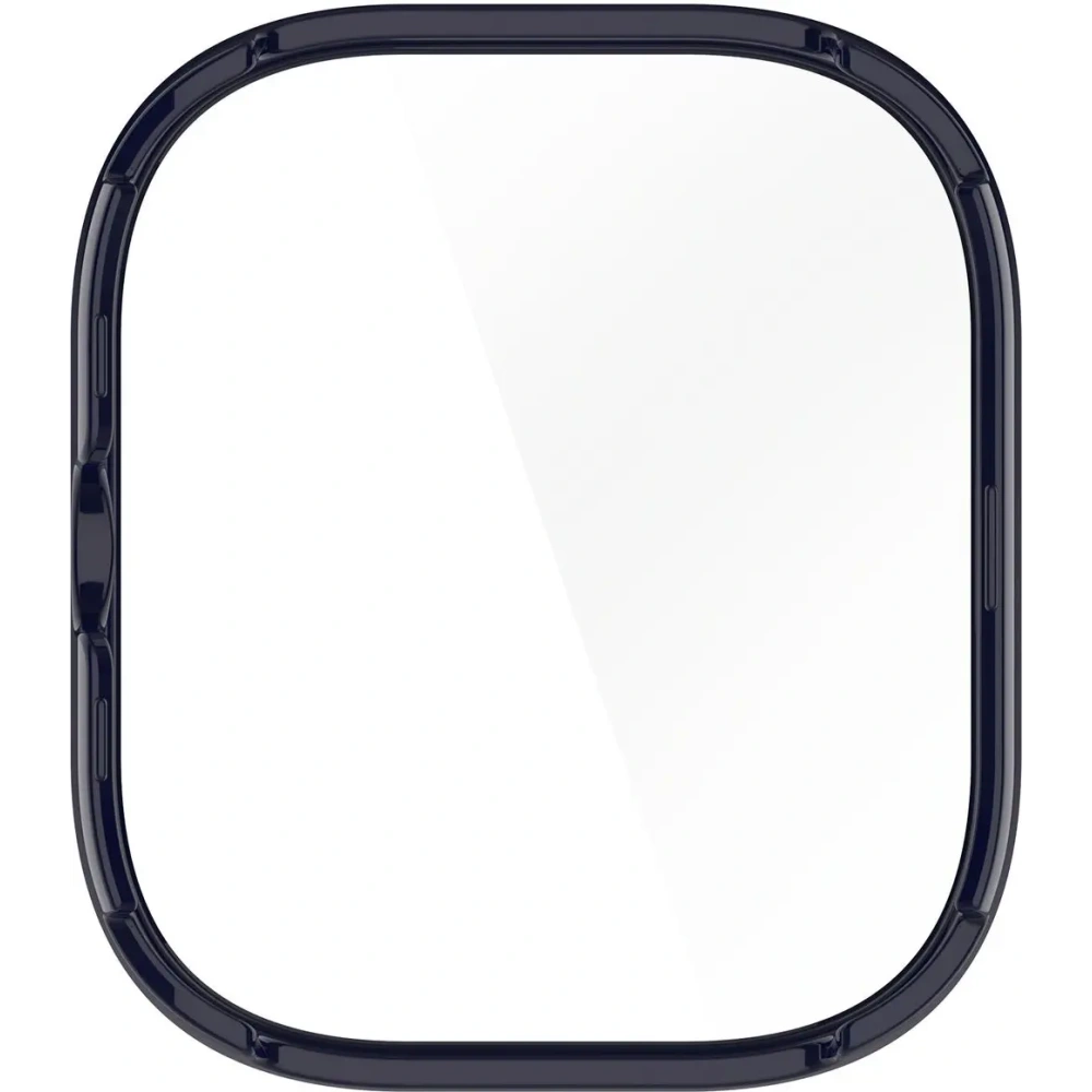 Etui ze szkłem do zegarka Bizon Case+Glass Watch do Xiaomi Redmi Watch 5 niebieskie