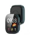Bizon Case+Glass Óra Xiaomi Redmi Watch 5 zöld