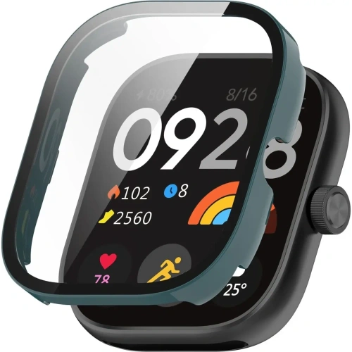 Kup Etui ze szkłem do zegarka Bizon Case+Glass Watch do Xiaomi Redmi Watch 5 zielone - BIZ8533 - {ean13} - Sklep Home Screen