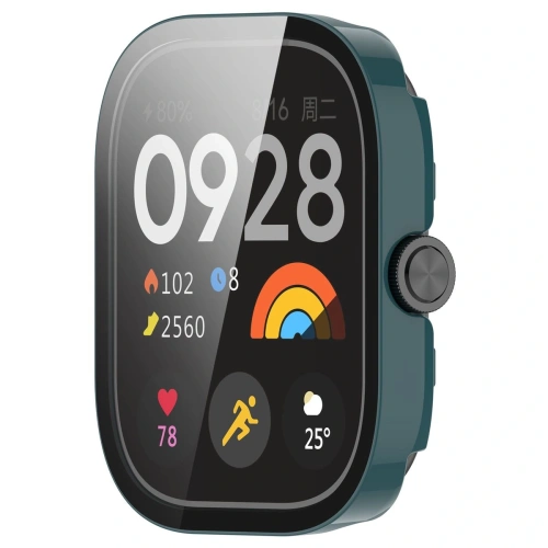 Kup Etui ze szkłem do zegarka Bizon Case+Glass Watch do Xiaomi Redmi Watch 5 zielone - BIZ8533 - {ean13} - Sklep Home Screen