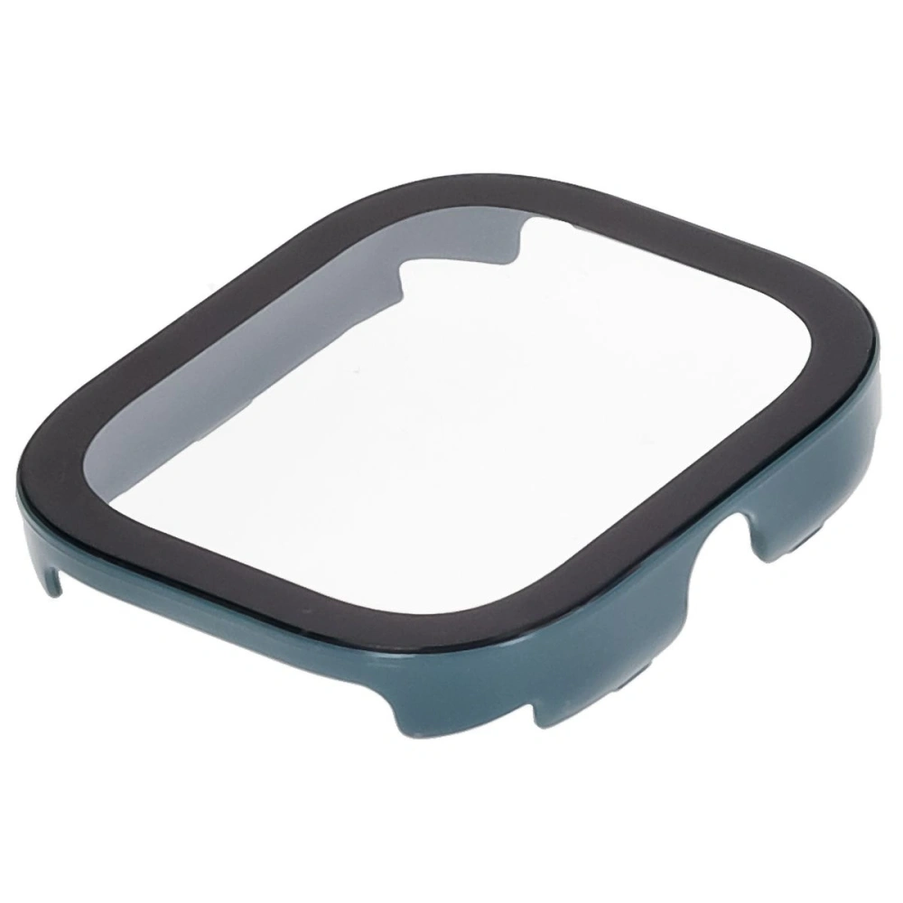 Etui ze szkłem do zegarka Bizon Case+Glass Watch do Xiaomi Redmi Watch 5 zielone