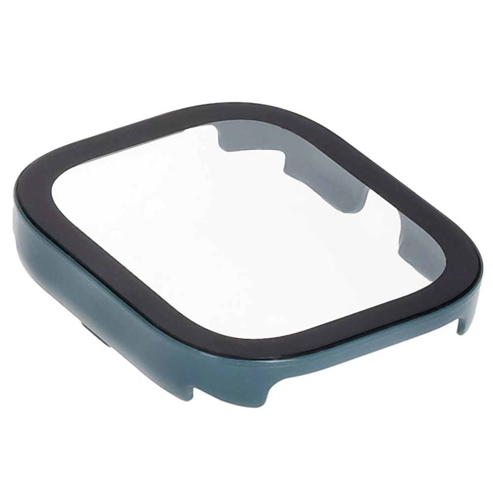 Etui ze szkłem do zegarka Bizon Case+Glass Watch do Xiaomi Redmi Watch 5 zielone