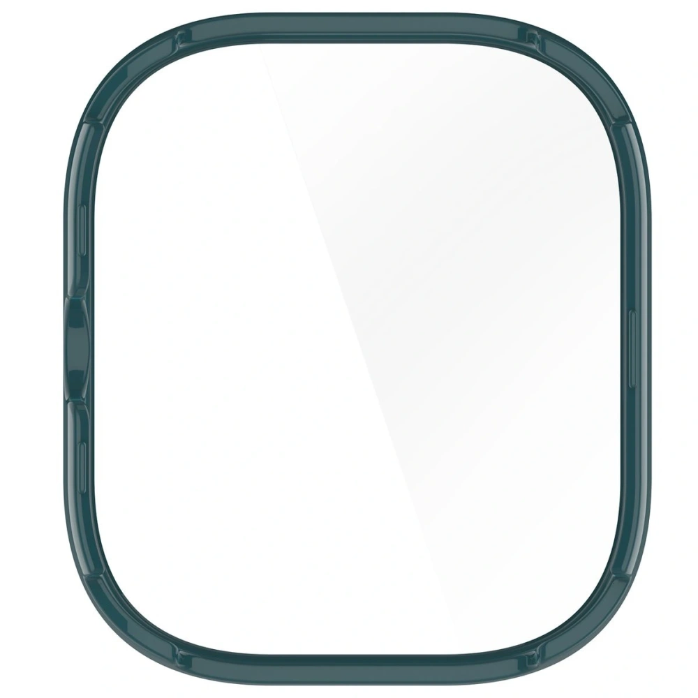 Etui ze szkłem do zegarka Bizon Case+Glass Watch do Xiaomi Redmi Watch 5 zielone