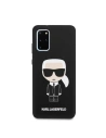 Kup Etui Karl Lagerfeld KLHCS67SLFKBK Samsung Galaxy S20+ Plus G985 hardcase czarny/black Silicone Iconic - KLD270BLK - {ean13} - Sklep Home Screen