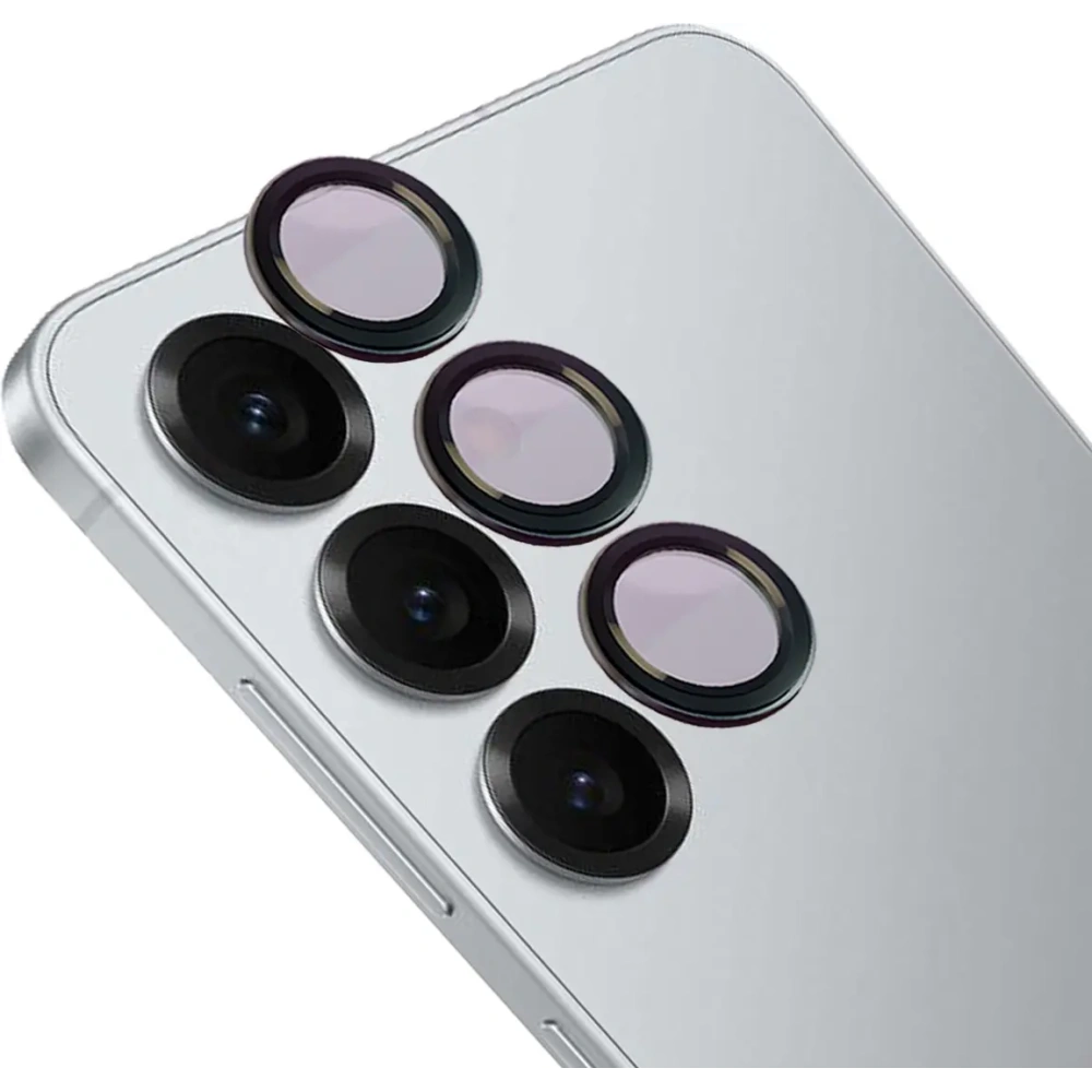 Szkło hartowane na aparat z aplikatorem Bizon Glass Snap Lens do Samsung Galaxy S25