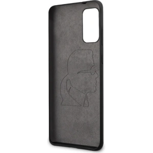 Kup Etui Karl Lagerfeld KLHCS67SLFKBK Samsung Galaxy S20+ Plus G985 hardcase czarny/black Silicone Iconic - KLD270BLK - {ean13} - Sklep Home Screen