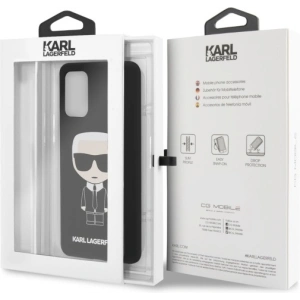 Kup Etui Karl Lagerfeld KLHCS67SLFKBK Samsung Galaxy S20+ Plus G985 hardcase czarny/black Silicone Iconic - KLD270BLK - {ean13} - Sklep Home Screen