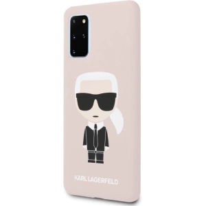 Kup Etui Karl Lagerfeld KLHCS67SLFKPI Samsung Galaxy S20+ Plus G985 hardcase jasnoróżowy/light pink Silicone Iconic - KLD271PNK - {ean13} - Sklep Home Screen
