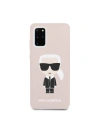 Kup Etui Karl Lagerfeld KLHCS67SLFKPI Samsung Galaxy S20+ Plus G985 hardcase jasnoróżowy/light pink Silicone Iconic - KLD271PNK - {ean13} - Sklep Home Screen