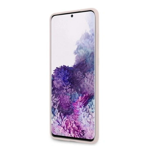 Kup Etui Karl Lagerfeld KLHCS67SLFKPI Samsung Galaxy S20+ Plus G985 hardcase jasnoróżowy/light pink Silicone Iconic - KLD271PNK - {ean13} - Sklep Home Screen