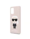 Kup Etui Karl Lagerfeld KLHCS67SLFKPI Samsung Galaxy S20+ Plus G985 hardcase jasnoróżowy/light pink Silicone Iconic - KLD271PNK - {ean13} - Sklep Home Screen