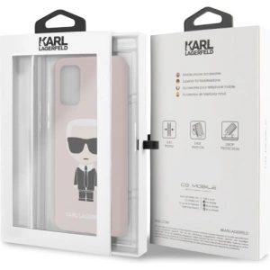 Kup Etui Karl Lagerfeld KLHCS67SLFKPI Samsung Galaxy S20+ Plus G985 hardcase jasnoróżowy/light pink Silicone Iconic - KLD271PNK - {ean13} - Sklep Home Screen