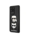 Kup Karl Lagerfeld Samsung Tasche KLHCS69KICKC Galaxy S20 Ultra G988 Hartschalenkoffer schwarz/schwarz Karl & Choupette - KLD272BLK - {ean13} - Sklep Home Screen