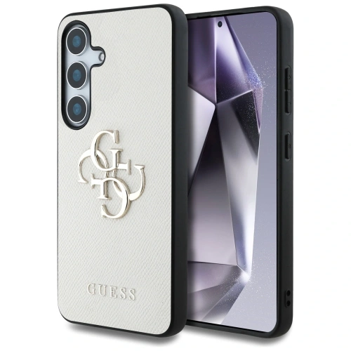 Buy Guess Grained Big 4G Logo Small Classic Logo Samsung Galaxy S25 beige - GUE4318 - {ean13} - Home Screen Store Europe