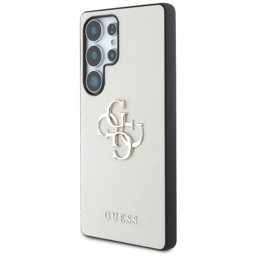 Kup Etui Guess Grained Big 4G Logo Small Classic Logo do Samsung Galaxy S25 Ultra beżowy - GUE4319 - {ean13} - Sklep Home Screen