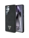 Kup Guess Model cu ștampila caldă granulat, model de bujor, logo triunghiular MagSafe Samsung Galaxy S25 Ultra negru - GUE4322 - {ean13} - Sklep Home Screen