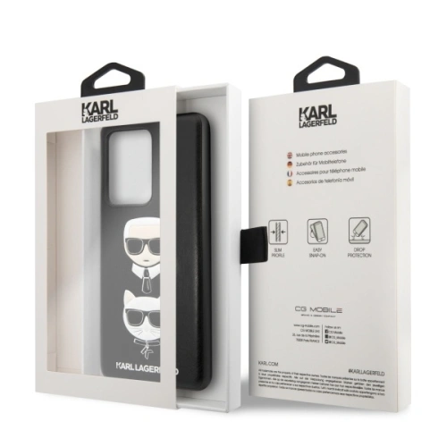 Kup Etui Karl Lagerfeld KLHCS69KICKC Samsung Galaxy S20 Ultra G988 hardcase černý/black Karl & Choupette - KLD272BLK - {ean13} - Sklep Home Screen