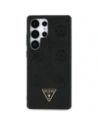 Kup Etui Guess Grained Hot Stamp Peony Pattern Triangle Logo MagSafe do Samsung Galaxy S25 Ultra černý - GUE4322 - {ean13} - Sklep Home Screen