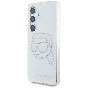 Kup Karl Lagerfeld Logo cu cap de Karl din strasuri Samsung Galaxy S25 transparent - KLD21914 - {ean13} - Sklep Home Screen