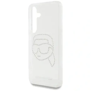 Kup Karl Lagerfeld Logo cu cap de Karl din strasuri Samsung Galaxy S25 transparent - KLD21914 - {ean13} - Sklep Home Screen