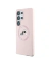 Kup Karl Lagerfeld Silikon Doppelköpfe und Kreis MagSafe Samsung Galaxy S25 Ultra pink - KLD21917 - {ean13} - Sklep Home Screen
