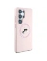 Kup Karl Lagerfeld Silikon Doppelköpfe und Kreis MagSafe Samsung Galaxy S25 Ultra pink - KLD21917 - {ean13} - Sklep Home Screen