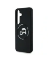 Kup Etui Karl Lagerfeld Silicone Double Heads And Circle MagSafe do Samsung Galaxy S25+ Plus czarny - KLD21918 - {ean13} - Sklep Home Screen